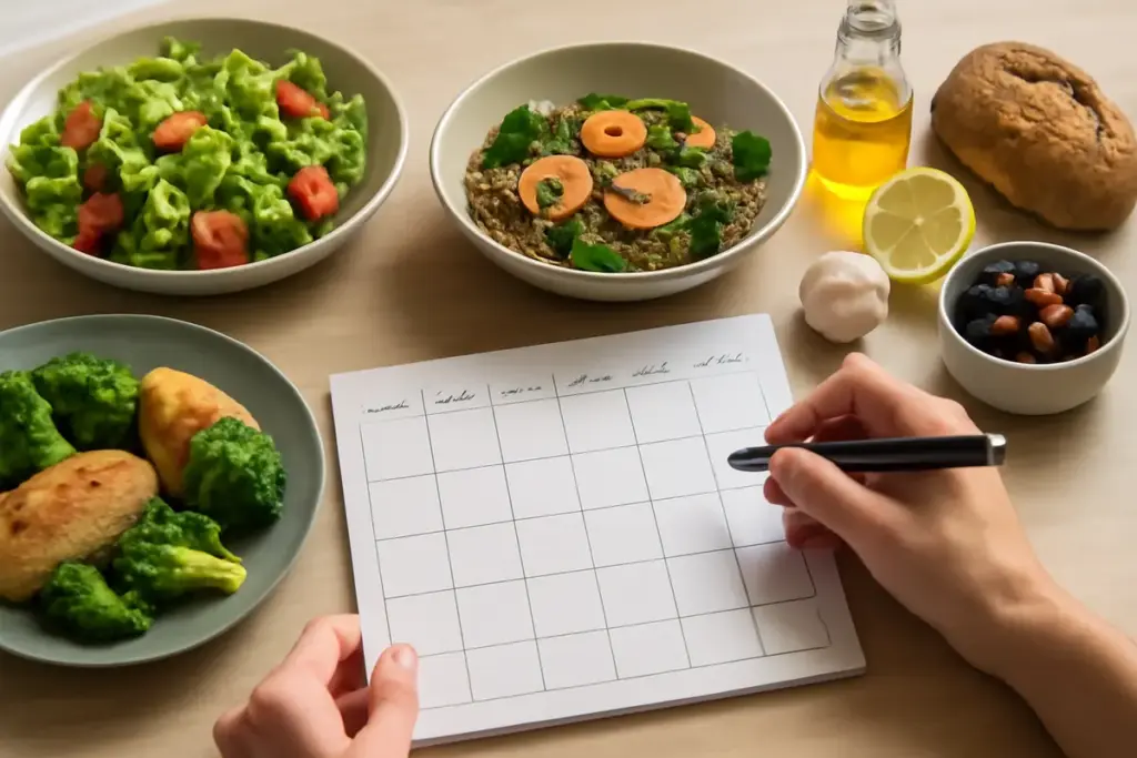 Dieta mediterranea settimanale esempio: il piano che semplifica i pasti e sazia a lungo