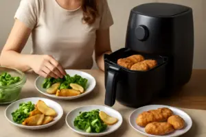 Cucinare con la friggitrice ad aria ricette light: piatti croccanti con meno grassi nei tempi di sempre