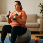 Fit ball per allenamento domestico: un alleato sottovalutato nella perdita di peso